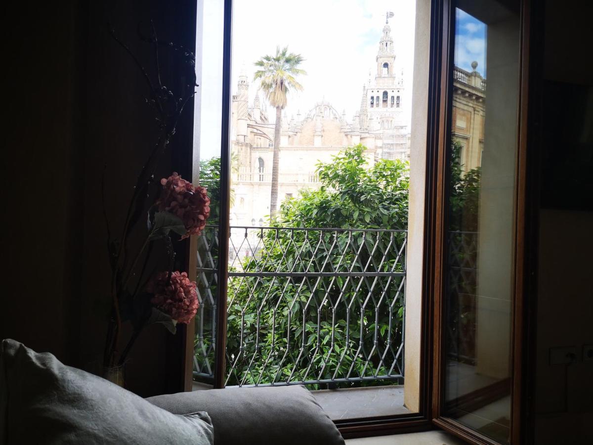 Luxury Apartment With Views To Alcazar, Cathedral And Giralda. Sevilha Exterior foto